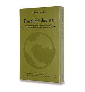 Zápisník Moleskine Passion Travel Journal KHAKI - tvrdé desky 1331/1517140