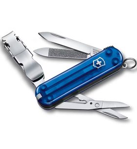 NÔŽ VICTORINOX NAIL CLIP 580 BLUE TRANSPARENT - VRECKOVÉ NOŽE - OSTATNÉ