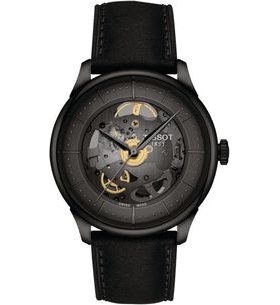 TISSOT CHEMIN DES TOURELLES SQUELETTE T139.836.36.441.00 - CHEMIN DES TOURELLES - ZNAČKY