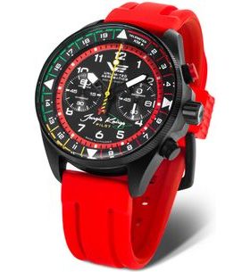 VOSTOK EUROPE JURGIS KAIRYS "UNLIMITED AEROBATICS" EDITION 2026 6S21-326C794 – ČERVENÝ GUMOVÝ REMIENOK - LIMITOVANÉ EDÍCIE - ZNAČKY