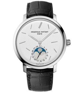 FREDERIQUE CONSTANT MANUFACTURE SLIMLINE MOONPHASE AUTOMATIC SECONDE/SECONDE/ LIMITED EDITION FC-705SOC4S6 - MANUFACTURE - HODINKY