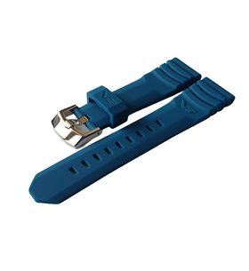 MODRÝ SILIKONOVÝ ŘEMÍNEK VOSTOK EUROPE 22MM PRO NUCLEAR SUBMARINE VK61-571A610 - REMIENKY - OSTATNÉ