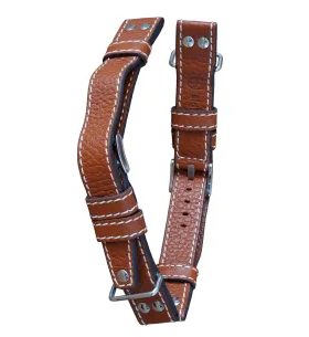 KOŽENÝ ŘEMÍNEK BIATEC | SVĚTLEHNĚDÝ NAVIGATOR Z BŮVOLÍ KŮŽE - 20 MM - REMIENKY - OSTATNÉ