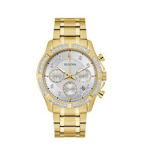 BULOVA SUTTON DIAMOND CHRONOGRAPH 98E113 - CLASSIC - ZNAČKY