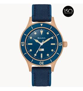 BULOVA MIL-SHIPS 98A325 BRONZE 150TH ANNIVERSARY - ARCHIVE SERIES - ZNAČKY