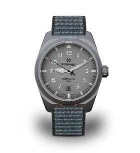FORMEX AIRFIELD AUTOMATIC TARMAC GREY BLUE/GREY NYLON-VELCRO 0661.1.6546.844 - FIELD AUTOMATIC - ZNAČKY