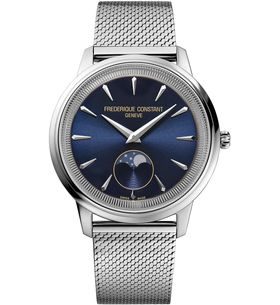 FREDERIQUE CONSTANT CLASSICS MONETA MOONPHASE QUARTZ FC-206N3S6B - CLASSICS LADIES - ZNAČKY