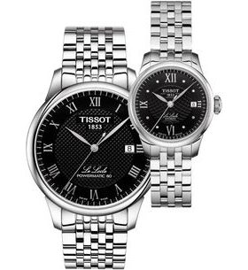 SET TISSOT LE LOCLE AUTOMATIC T006.407.11.053.00 A T41.1.183.56 - LE LOCLE AUTOMATIC - ZNAČKY