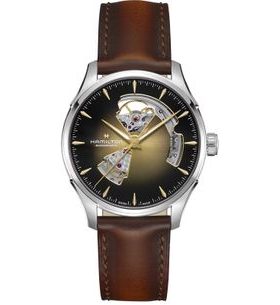 HAMILTON JAZZMASTER OPEN HEART AUTO 40MM H32675501 - JAZZMASTER - ZNAČKY