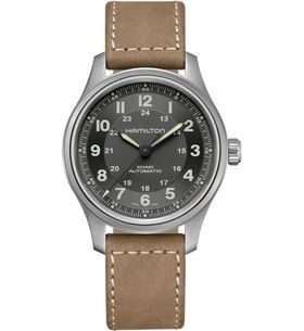 HAMILTON KHAKI FIELD TITANIUM AUTO H70545550 - KHAKI FIELD - ZNAČKY