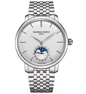 FREDERIQUE CONSTANT MANUFACTURE SLIMLINE MOONPHASE AUTOMATIC FC-705S4S6B - MANUFACTURE - ZNAČKY