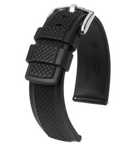 ŘEMÍNEK HIRSCH ACCENT - ČERNÝ - REMIENKY - OSTATNÉ