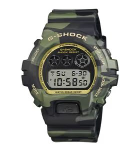 CASIO G-SHOCK DW-6900CMG-3ER BOLD CAMO - G-SHOCK - ZNAČKY