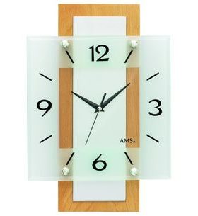 AMS DESIGN RADIO CONTROLLED 5507 - NÁSTENNÉ HODINY - OSTATNÉ