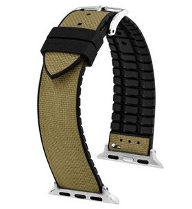 ŘEMÍNEK HIRSCH ARNE PRO APPLE WATCH - ZELENÝ - REMIENKY - OSTATNÉ