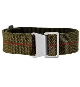 ELASTICKÝ NYLONOVÝ REMIENOK, ZELENO-ČERVENÝ - REMIENKY - OSTATNÉ