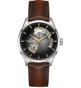 HAMILTON JAZZMASTER OPEN HEART AUTO 40MM H32675581 - JAZZMASTER - ZNAČKY