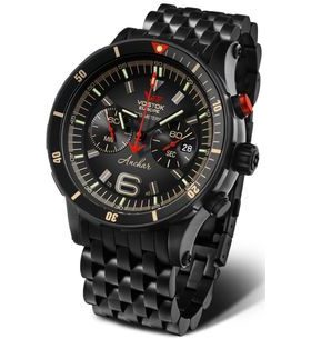 VOSTOK EUROPE ANCHAR SUBMARINE CHRONO LINE 6S21/510C582B - ANCHAR SUBMARINE - ZNAČKY