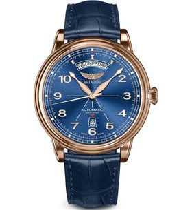 AVIATOR DOUGLAS DAY-DATE 45 AUTOMATIC V.3.44.2.402.4 - DOUGLAS DAY-DATE - ZNAČKY