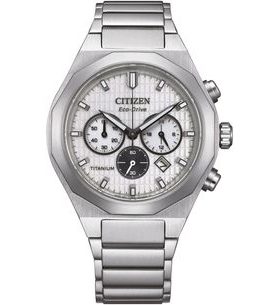 CITIZEN ZENSHIN SENKEI ECO-DRIVE SUPER TITANIUM CHRONO CA4690-51A - SUPER TITANIUM - ZNAČKY