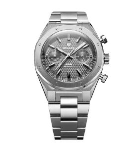 NIVADA GRENCHEN F77 CHRONO MECAQUARTZ GREY 38 MM - F77 - ZNAČKY