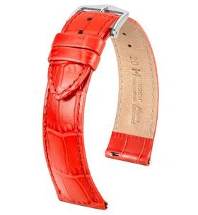 REMIENOK HIRSCH LOUISIANALOOK - ČERVENÝ - REMIENKY - OSTATNÉ