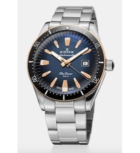 EDOX SKYDIVER DATE AUTOMATIC 80126-357RNM-BUIDR LIMITED EDITION - SKYDIVER - ZNAČKY
