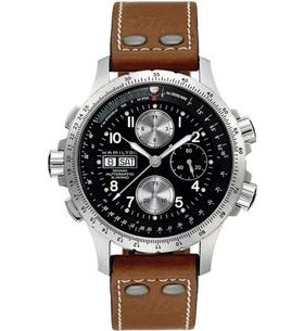 HAMILTON KHAKI AVIATION X-WIND AUTO CHRONO H77616533 - KHAKI AVIATION - ZNAČKY