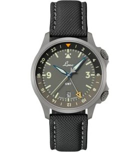 LACO FLIEGER FRANKFURT 40 GMT GRAU - PILOT SPECIAL MODELS - ZNAČKY