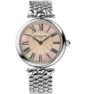 FREDERIQUE CONSTANT CLASSICS ART DECO ROUND QUARTZ FC-200MPSAL2AR6B - CLASSICS LADIES - ZNAČKY