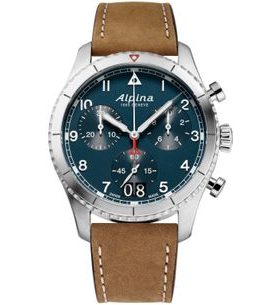 ALPINA STARTIMER PILOT QUARTZ CHRONOGRAPH BIG DATE AL-372NW4S26 - STARTIMER PILOT CHRONOGRAPH - ZNAČKY