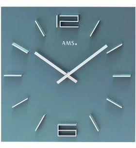 AMS DESIGN QUARTZ 9594 - NÁSTENNÉ HODINY - OSTATNÉ