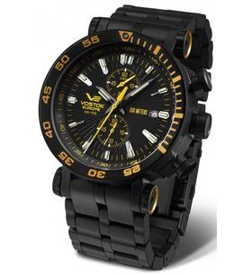 VOSTOK EUROPE ENERGIA ROCKET CHRONO LINE VK61-575C589B - ENERGIA ROCKET - ZNAČKY