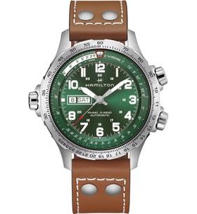 HAMILTON KHAKI AVIATION X-WIND DAY DATE AUTO H77735560 - KHAKI AVIATION - ZNAČKY