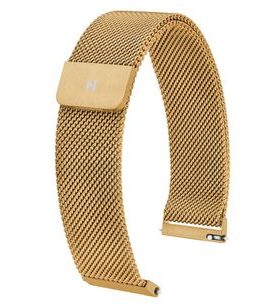 ŘEMÍNEK HIRSCH MILANAISE - ZLATÝ - REMIENKY - OSTATNÉ