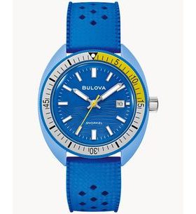 BULOVA SNORKEL 98B445 BLUE TANG FISH - ARCHIVE SERIES - ZNAČKY