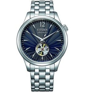 CITIZEN AUTOMATIC OPEN HEART NH9131-73L - ELEGANT - ZNAČKY