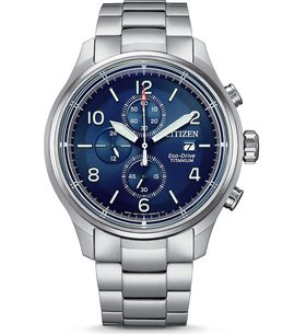 CITIZEN ECO-DRIVE SUPER TITANIUM CHRONO CA0810-88L - SUPER TITANIUM - ZNAČKY