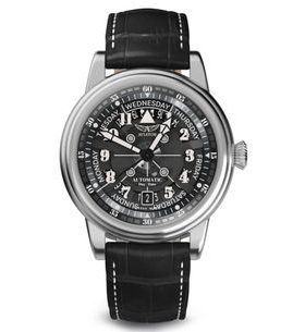 AVIATOR DOUGLAS DAY-DATE AUTOMATIC MECA-41 V.3.36.0.284.4 - DOUGLAS DAY-DATE - ZNAČKY