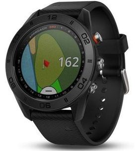 Garmin Approach® S60 Black/ Black Silicone Band 010-01702-00