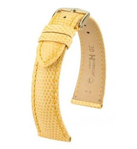 ŘEMÍNEK HIRSCH LONDON 1 LIZARD - OKROVÝ, LESK - REMIENKY - OSTATNÉ