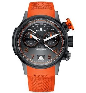 EDOX CHRONORALLY 45 QUARTZ CHRONOGRAPH 38003-TINGNOCAO-GNO - CHRONORALLY - ZNAČKY
