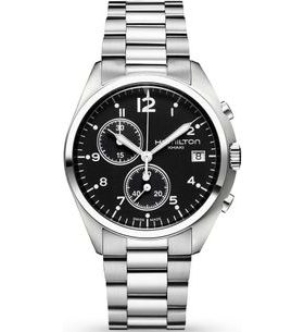 HAMILTON KHAKI AVIATION PILOT PIONEER CHRONO QUARTZ H76512133 - KHAKI AVIATION - ZNAČKY