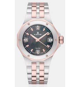 EDOX SPORT DELFIN THE ORIGINAL DATE LADY 53100-357RM-NANRND - DELFIN - ZNAČKY