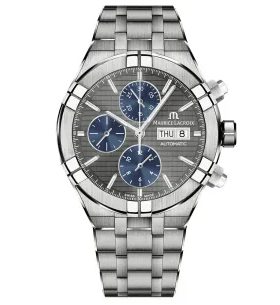 MAURICE LACROIX AIKON AUTOMATIC CHRONOGRAPH TITANIUM AI6038-TT032-330-1 - AIKON - ZNAČKY