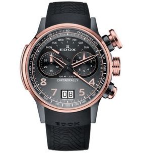 EDOX CHRONORALLY QUARTZ CHRONOGRAPH 38003-TINGR-GRN - CHRONORALLY - ZNAČKY