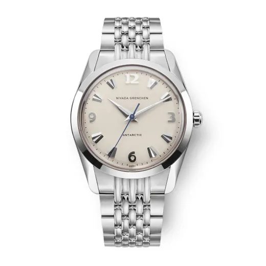 NIVADA GRENCHEN ANTARCTIC 35 MM - EGGSHELL WHITE LUMINOVA - ANTARCTIC - ZNAČKY
