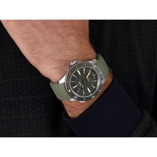 TRASER P67 DIVER AUTOMATIC GREEN ČIERNÁ GUMA - HERITAGE - ZNAČKY