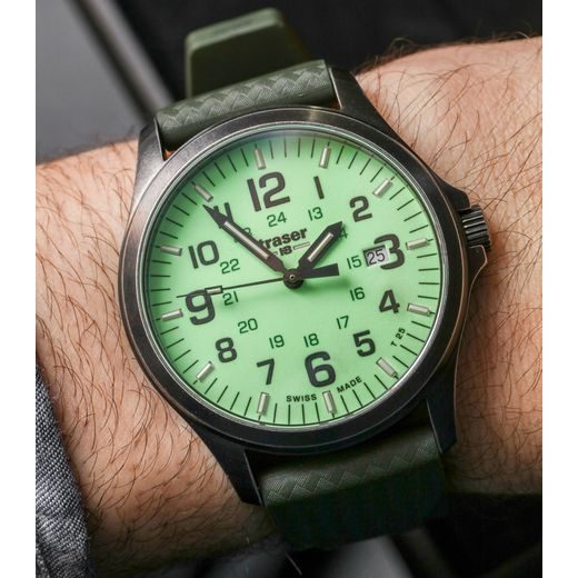 TRASER P67 OFFICER PRO GUNMETAL LIME SILICONE - HERITAGE - ZNAČKY