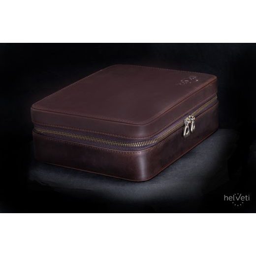KOŽENÉ PUZDRO NA HODINKY HELVETI - BOXY NA HODINKY - OSTATNÉ